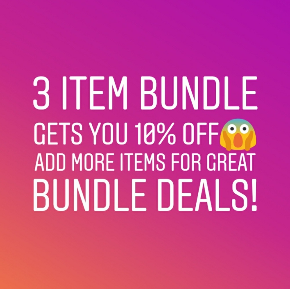 😱Bundle Deals😱